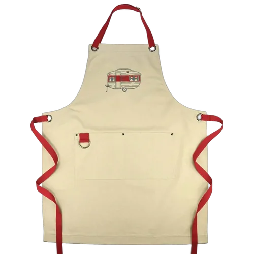 Van Go Collections Embroidered Apron Mini Caravan Spring