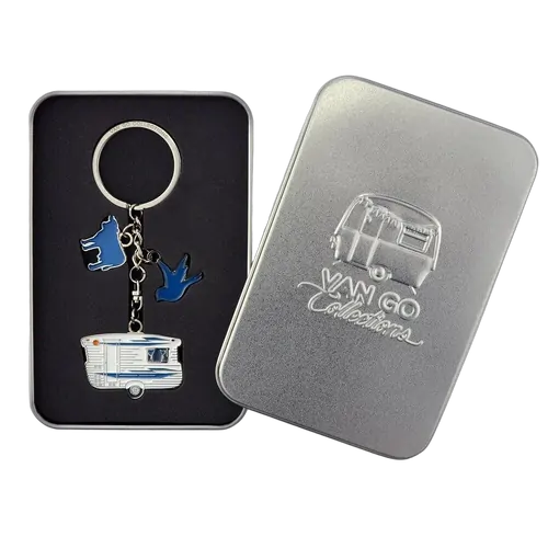 Van Go Collections Keyring Van Go Collections 'Bluey Caravan' Design