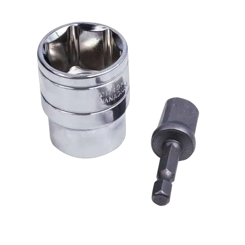 Supa Peg 24mm Socket & Adapter for Screw Pegs
