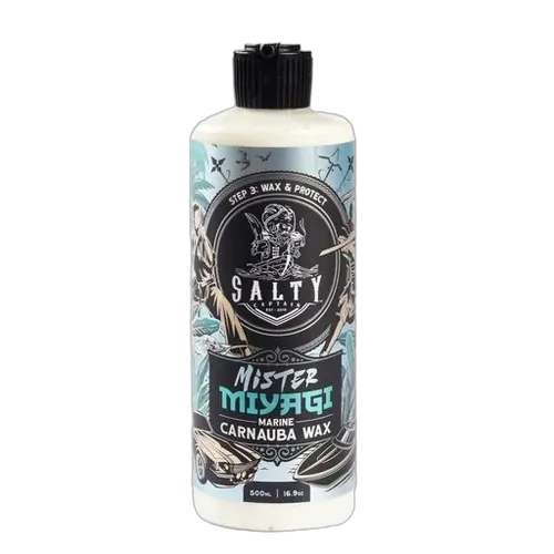 Salty Captain Mister Miyagi Marine Fibreglass Carnauba Wax (Step 3)