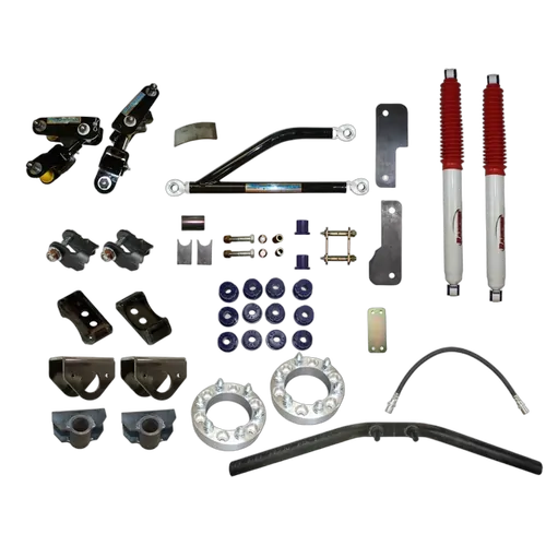 Superior Drop Shackle Kit Suitable For Toyota Hilux/4Runner/Surf SAF (Stage 1) (Kit) - DSK1H