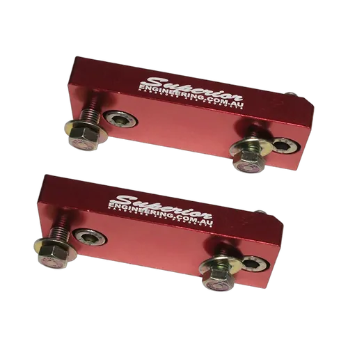 Superior Sway Bar Relocation Plates Suitable For Toyota (82mm Bolt Spacing) (Pair) - VSB-01