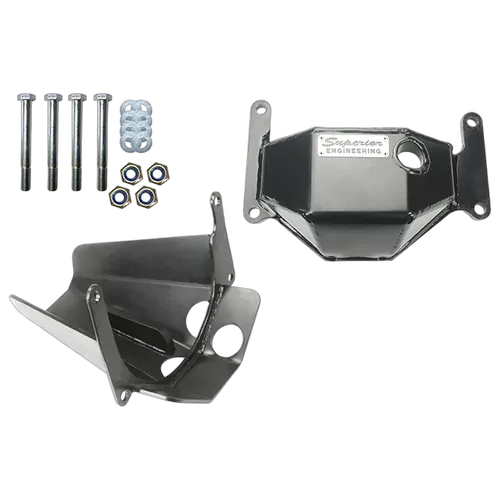 Superior Stealth Pinion and Diff Guard Set Suitable For Nissan Patrol GQ/GU H233 (Kit) - SUP-COMBOH233BO