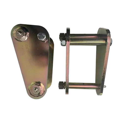 Superior Anti-Inversion Extended Shackles 2 Inch (50mm) Suitable For Toyota LandCruiser 60 Series Rear (Pair) - LCREXSHR60