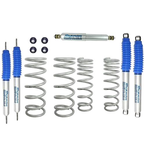 Superior Nitro Gas Twin Tube 2 Inch (50mm) Lift Kit Suitable For Nissan Patrol GQ (Kit)