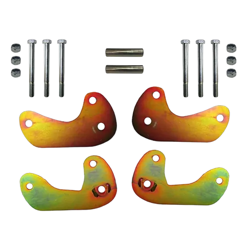 Superior 5 Degree Castor Correction Plates Suitable For Toyota LandCruiser 80/105 Series (Kit) - LCR5CP