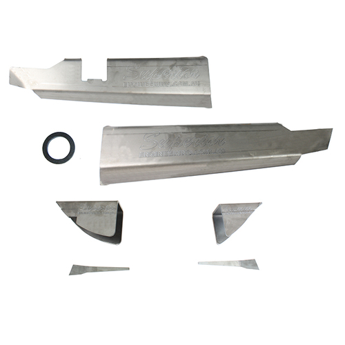 Superior High Clearance Super Duty Rear Diff Brace Kit Suitable For Nissan Patrol GQ/GU H233 (No Diff Guard) (Kit)