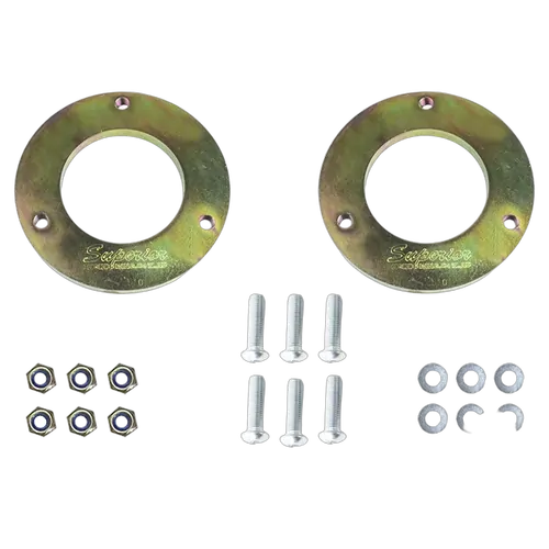 Superior Strut Spacers 20mm Lift Suitable For Mitsubishi Triton ML/MN (Kit) - SUP-TRIMLMN20MM