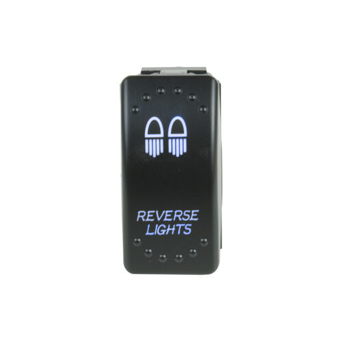 Rocker Switch Reverse Lights Blue LED (Each) - JJ13