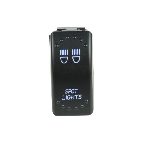 Rocker Switch Spot Lights Blue LED (Each) - JJ22