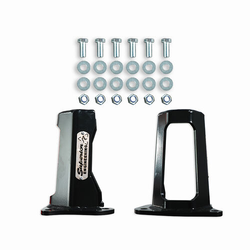 Superior Shock Tower Lift Kit 55mm Lift Suitable For Nissan Patrol GU (Comp Style) (Kit) - NISSHKTOW-GU-55-XXX