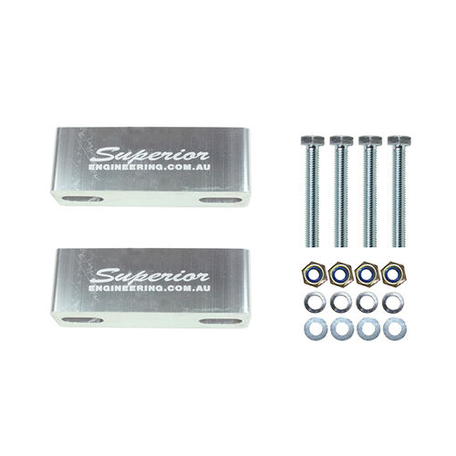 Superior Billet Series 6061 - T6 Alloy Sway Bar Extensions Suitable For Toyota LandCruiser 76/78/79/80/105 Series Front 2-3 Inch (50-75mm) Lift - LFSB