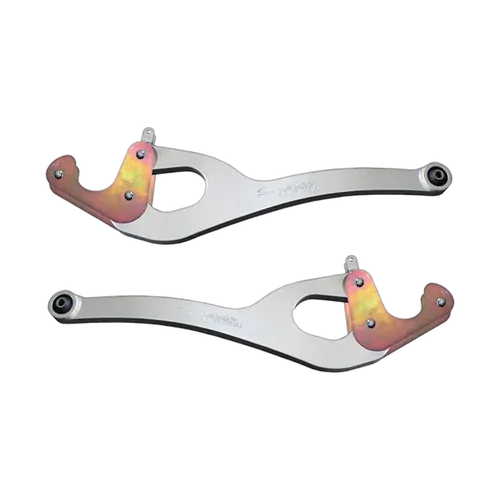 Superior Hyperflex Radius Arms Suitable For Toyota LandCruiser 76/78/79 Series 8/2016 on 4 Inch (100mm) Castor Correction (Curved Style Arms) (Pair) -