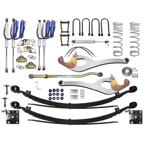 Superior Remote Reservoir 2.0 Hyperflex 4 Inch (100mm) Lift Kit Suitable For Toyota LandCruiser 78/79 Series V8 8/2016 on (Kit)