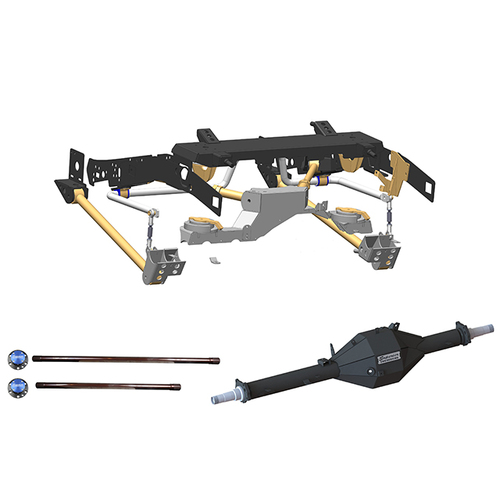 Superior Weld in Coil Conversion VSB14 Approved Base Kit with Track Corrected Chromoly Diamond Diff Housing Suitable For Toyota LandCruiser 79 Series