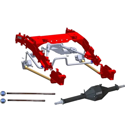 Superior Bolt in Coil Conversion VSB14 Approved Kits with Track Corrected Chromoly Diamond Diff Housing Suitable For Toyota LandCruiser 79 Series (VSC