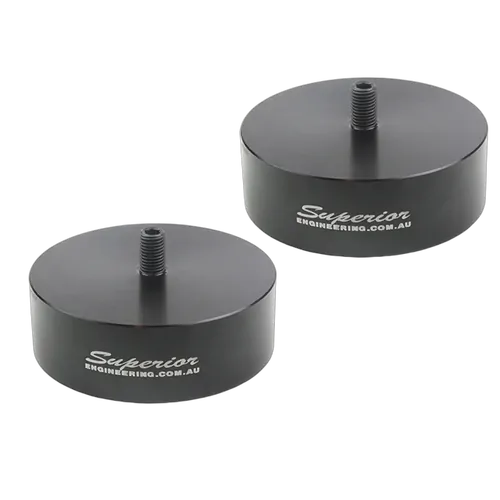 Superior Billet Series 6061 - T6 Alloy Bump Stop Extensions Suitable For Nissan Patrol GQ/GU Front 30mm - NPFBX30-V1