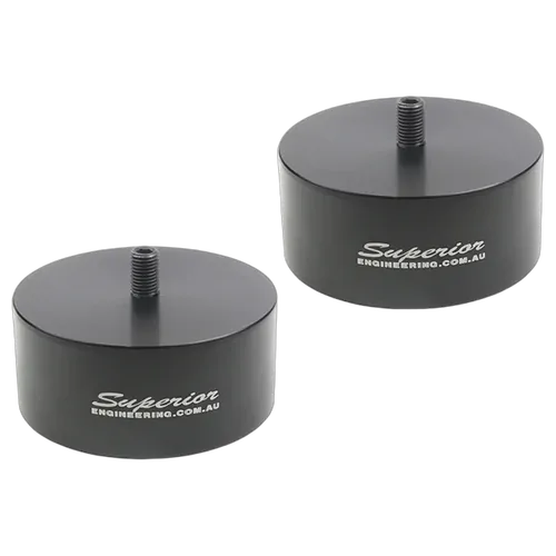 Superior Billet Series 6061 - T6 Alloy Bump Stop Extensions Suitable For Nissan Patrol GQ/GU Front 40mm - NPFBX40-V1