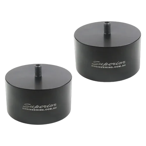 Superior Billet Series 6061 - T6 Alloy Bump Stop Extensions Suitable For Nissan Patrol GQ/GU Front 50mm - NPFBX50-V1