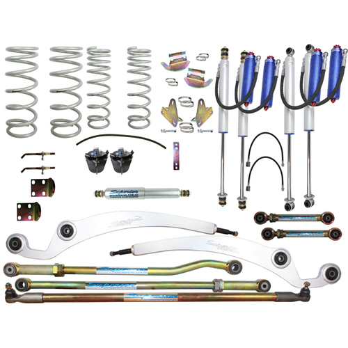 Superior Remote Reservoir 2.0 Dropped Radius Lift Kits Suitable For Nissan Patrol GQ (Kit) - SUP-RR-DRANGQ-XXX