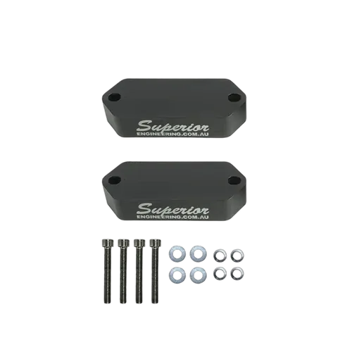 Superior Bump Stop Extensions 25mm Suitable For Toyota LandCruiser 76/78/79/80/105 Series Rear (Pair) - LC7925BS-V1