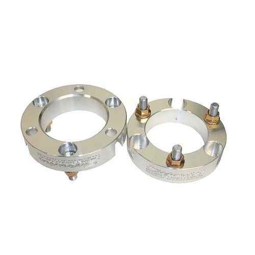 Superior Billet Series 6061 - T6 Alloy Strut Spacers 50mm Lift Suitable For Ranger/Prado 90/Colorado RG - FR25SS-V2