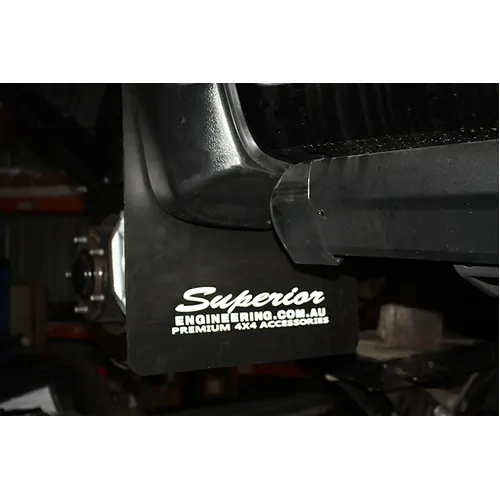 Superior Premium Mudflaps Suitable for Toyota LandCruiser 200 Series Front (Pair) - SUP-200MUDFLAPFR