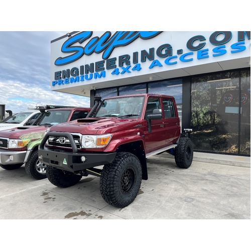 Superior Outback Tourer Australia Wide Legal Weld In Coil Conversion 5 Inch Lift, Suits 33-37 Inch Tyres, Track Corrected Chromoly Diamond Diff, 3.85T