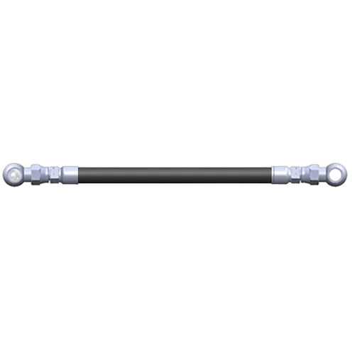 Superior Reservoir Hose Rubber 900mm 9/16 Straight Swivel to 3/8 Straight Swivel (Each) - 3113127