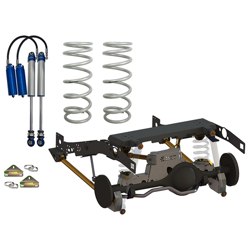 Superior Weld In Coil Conversion VSB14 Approved 2 Inch (50mm) Lift Kit with STD Diff Housing w/2.5 Remote Reservoir Shocks (Rear Only) Suitable For To