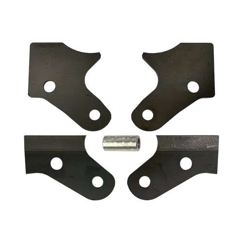 Superior Rear Lower Shock Mounts Suitable For Gas Shocks Nissan Navara NP300 2021 on (Pair) - SUP-NP30021SHKMNTGS