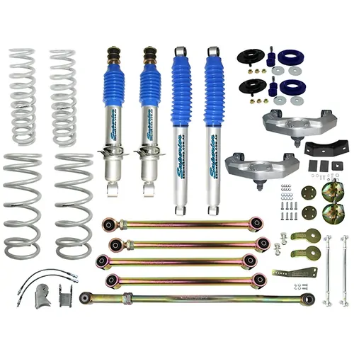 Superior Nitro Gas Twin Tube 3 Inch (75mm) Lift Kit Suitable For Nissan Navara NP300 2021 on (Kit) - Including Headlight Adjustment Bracket - SUP-NG-N