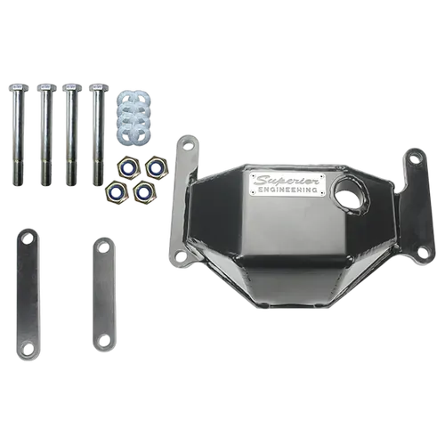 Superior Stealth Diff Guard Suitable For Nissan Patrol GQ/GU H233 Rear - SUP-PRH233BG2