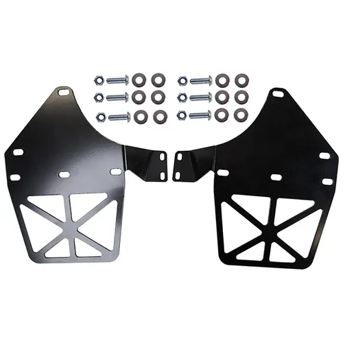 Superior 0 Offset Mudflap Brackets Suitable for Toyota LandCruiser 76/79 Series 02/2007 - 10/2022 Pre-Facelift GXL Only Front (Pair) - SUP-79MUDFLAPFR