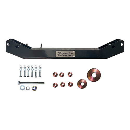 Superior Crossmember Suitable For Toyota LandCruiser 100 Series IFS Front Diff Drop (25mm) (Kit)