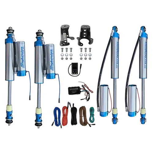 Superior Electric (ECDS) In Cab Adjustable 2.5 Monotube Remote Reservoir Shock Kit 3 Inch (75mm) Lift Suitable for Nissan Patrol GQ/GU (Kit) (Shock Ki