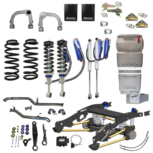 Superior Outback Explorer Australia Wide Legal 2.0 Shock Weld In Coil Conversion 2 Inch (50mm) Lift, 32 Inch (265/70R17) Tyres, 3.56t Gvm Suitable For