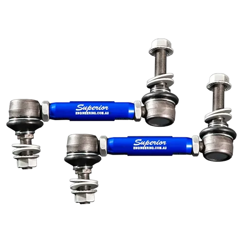 Superior Billet Series 6061 - T6 Alloy Sway Bar Link Kit Front Suitable for Toyota Hilux 2005 On/Prado 2002 On/FJ Cruiser 2006-2018