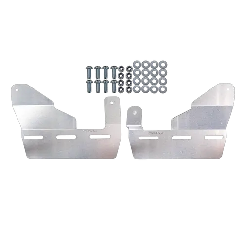 Superior Mudflap Brackets 0 to -12 Offset Suitable for 2024+ Facelift Toyota LandCruiser 76/79 Series GXL Front - SUP-LC79FMFB012