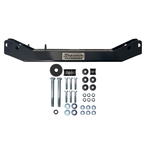Superior Crossmember Suitable For Toyota LandCruiser 100 Series IFS Front Diff Drop (25mm) - DDRP-A-LCR33-C