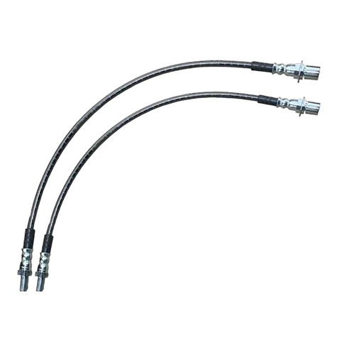Brake Line Braided Standard Front Suitable For Ford Courier (Pair) - SSC-FCBRBRLSTDF