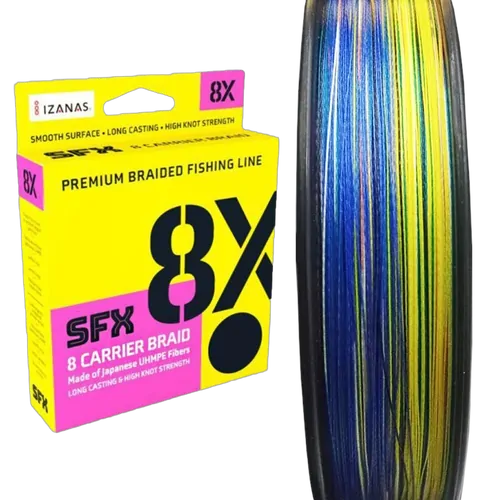 Sufix SFX 8X Braided Line 50lb 300m Multicolour