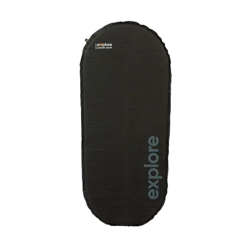 Explore Planet Earth Camper Single Self-Inflating 35mm Hiking Mat - 3/4 Length