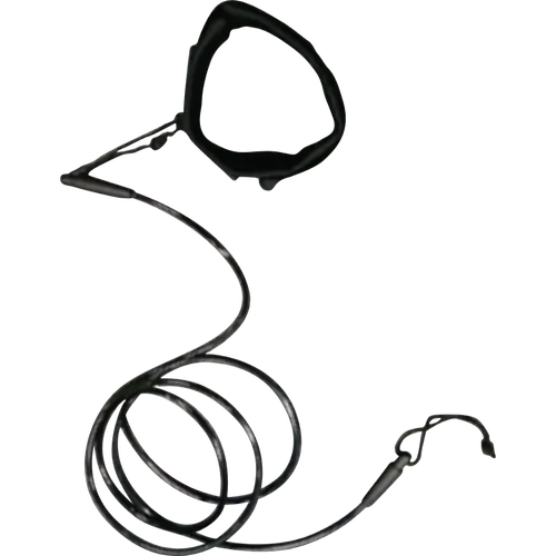 Maddog Basic Surfboard Leash 9' Black