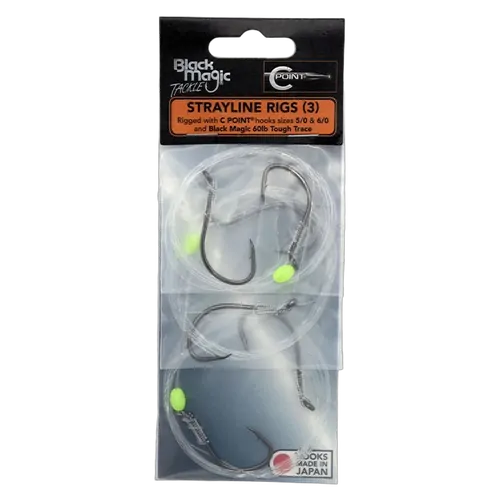 Black Magic Stayline Rig -CP5/0 & 6/0 Hooks