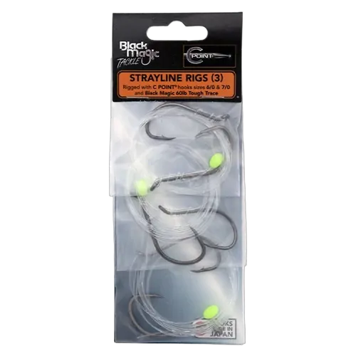 Black Magic Stayline Rig -CP6/0 & 7/0 Hooks