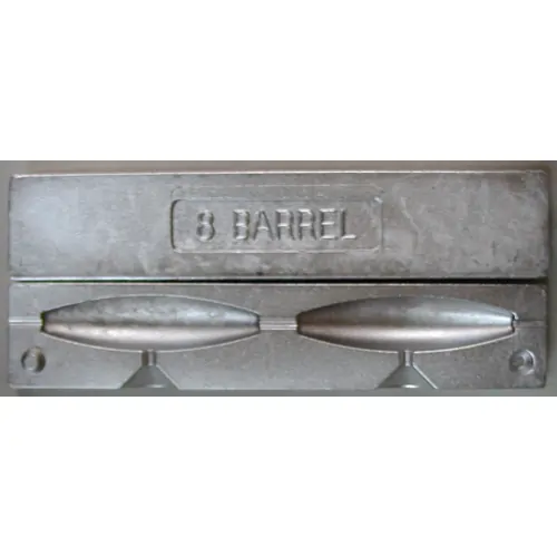 Seahorse Mould Barrel Sinker 8oz