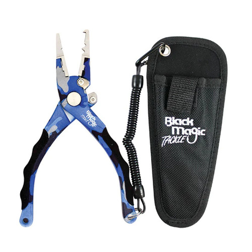 Black Magic Compact Pliers -Blue Camo