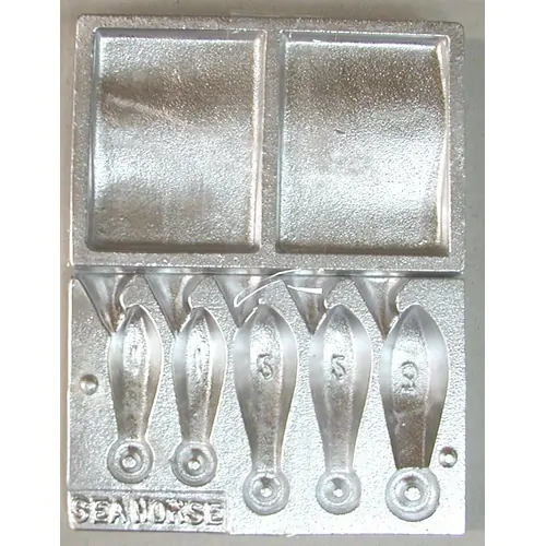 Seahorse Snapper Sinker Mould Combo Small