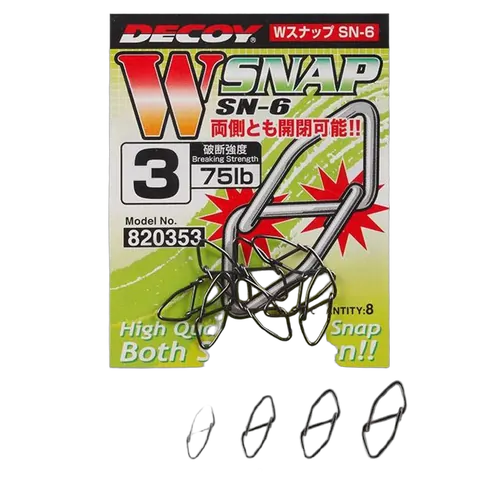Decoy 820322 W-Snap #0 Pkt 8